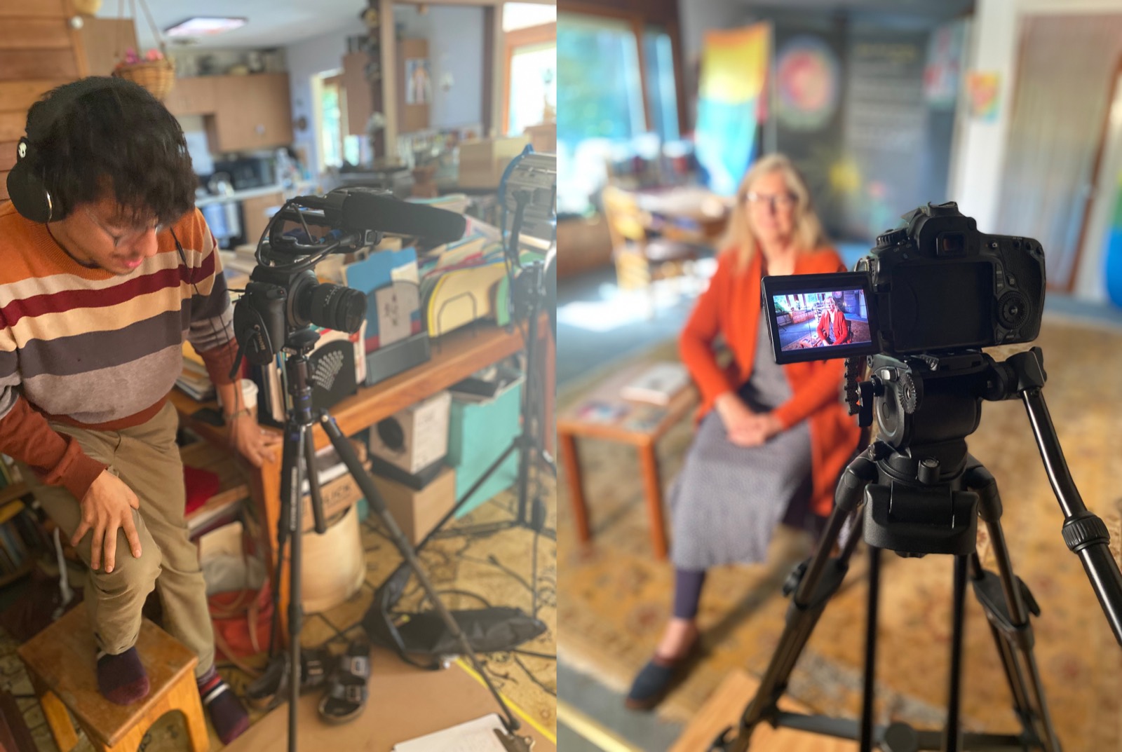 Dr. Catherine Read in her home classroom